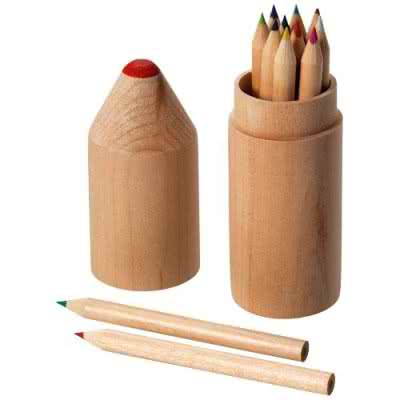 Set de 12 crayons de couleur